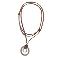 Verstellbare Lederbandkette