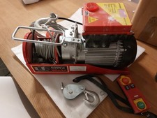 VEVOR Elektrische Seilwinde  400/800 Kg Tragkraft 12 m