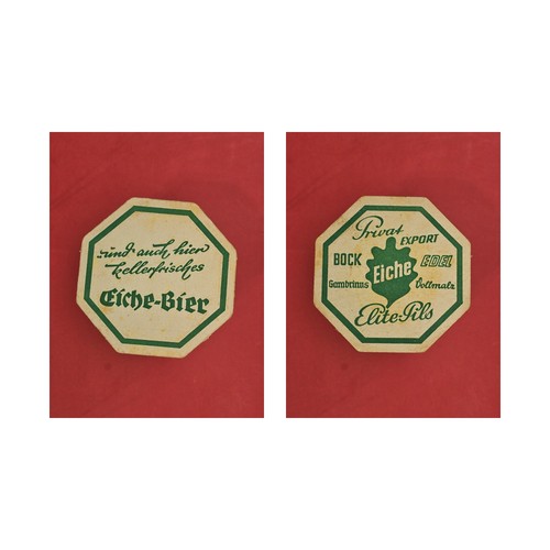 Eiche grüne schrift brauerei - eiche,