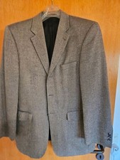 Sakko Herren Gr. 52 Ansons Abrams Jacket meliert 100 % Schurwolle wenig getragen
