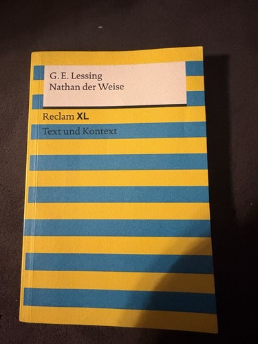 Nathan der weise - nathan, –