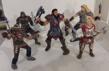 5 verschiedene Papo  Ritter