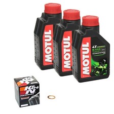 Suzuki GSX-R 750, Bj. 96-99 MOTUL 5100 Öl + K&N Ölfilter