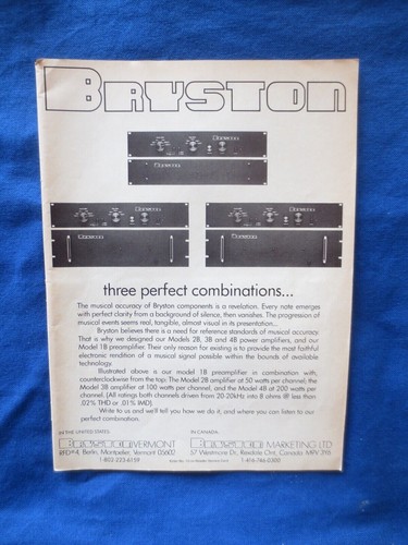 Bryston 1b magazine - bryston,