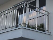 V2A Edelstahl Balkongeländer Geländer Treppe Terrasse Bausatz Selbstbau