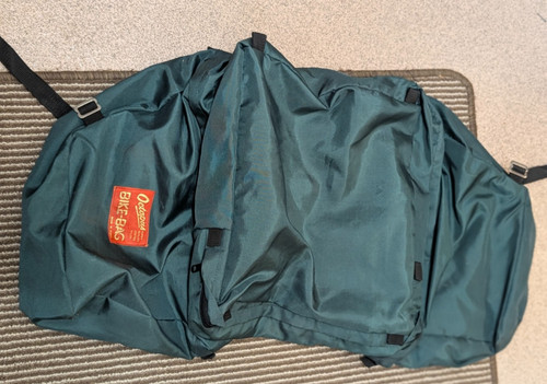 Vintage octopus bike bag heavy - bike-bag,
