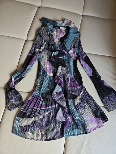 Transparente bluse bunt - transparente,