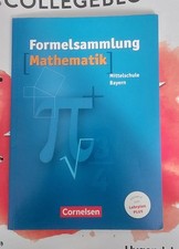 Formelsammlung Mathematik , Mittelschule Bayern - Cornelsen Verlag