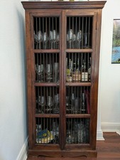 Holzschrank, Kolonial-Stil, Barschrank, Retro, Vintage