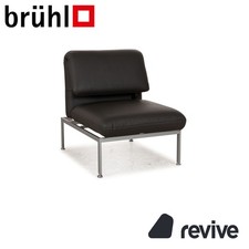 Brühl Roro Leder Sessel Grau