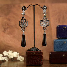 Ohrringe Art Déco Schläfer