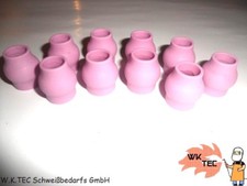 TEC K-Gasdüse WIG / TIG  22,0 mm lang von Gr.4 bis 7  passend Fronius Castolin