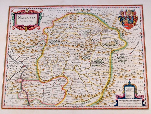 Blaeuw 1640 nassovia comitatus - 1640,