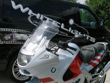 Weisse Front Blinker BMW K