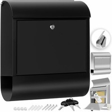 KESSER® EDELSTAHL Briefkasten Postkasten Zeitungsfach Zeitungsrolle Wand XXL