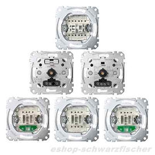 Merten - UP Einsätze Unterputz Wechselschalter Taster Jalousie Dimmer - Auswahl 