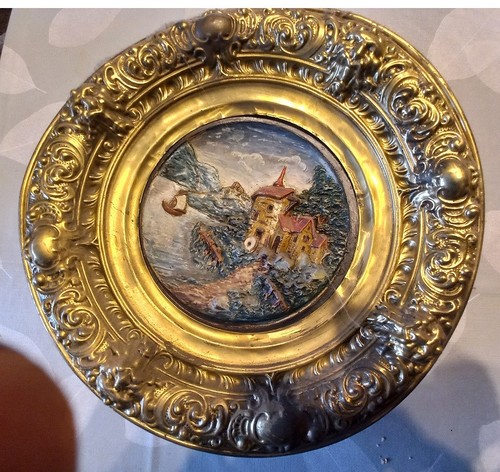 Wandeller mit messingrand - mit,