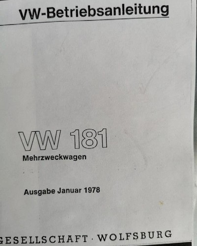 Kübelwagen 181 - vw,