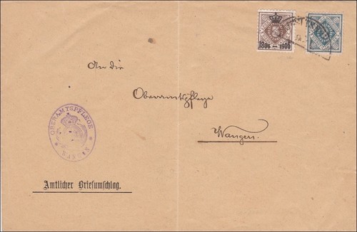 Württemberg brief - württemberg:,