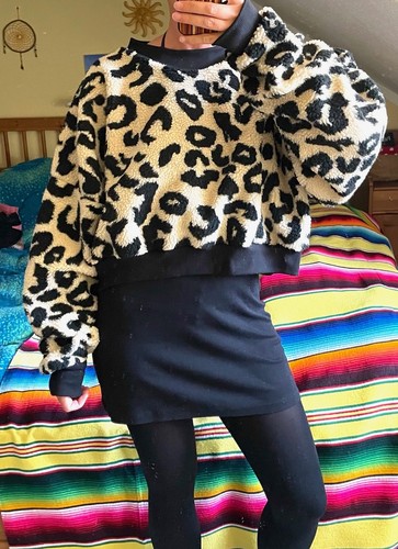 Batwing pullover leo teddy - pullover,