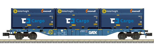 Trix containerwagen typ - containerwagen, sgnss