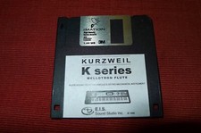 Diskette mit mellotron flöte - diskette,