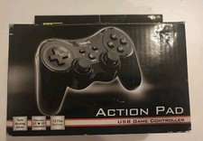 Logic3 Controller PC USB Gamepad 6 Aktionstasten Vibrationsfeedback JP284