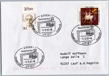 Sonderstempel Essen 2001