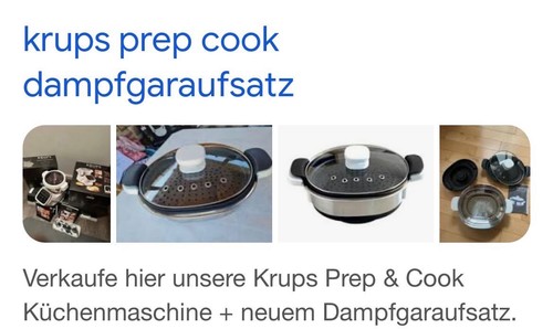 Krups prep cook - prep, &