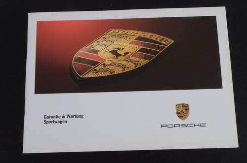 Porsche garantie wartung - porsche,