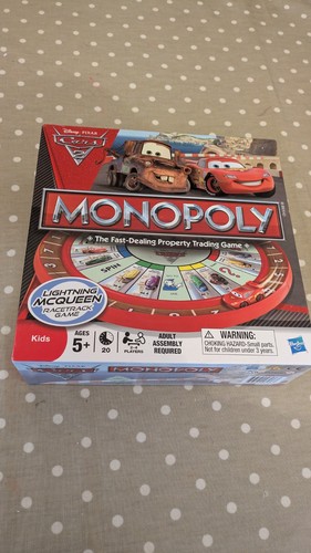 Disney cars monopoly - disney, 2