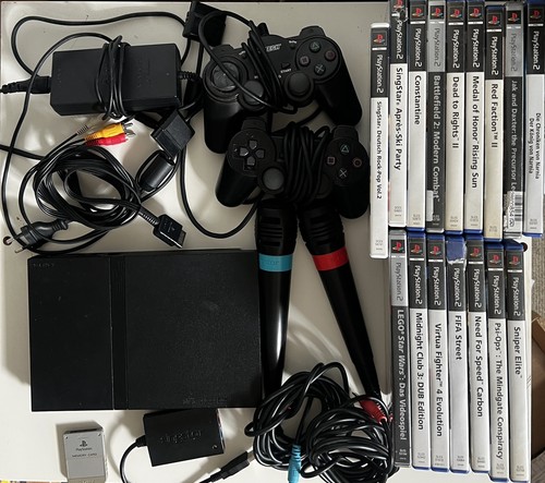 Ps2 spiele sammlung konsole - +,