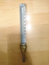 GDR 3 Maschinenthermometer Heizungsthermometer 3/4 Zoll Gewinde Neu NG200 0-150°