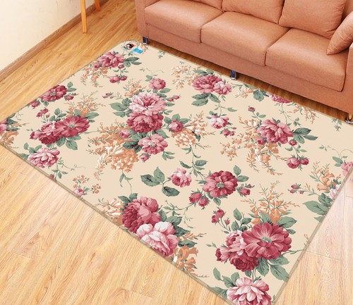Rotes blumen muster q061 - blumen,
