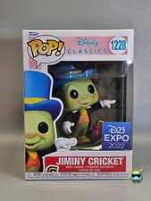 Funko Pop Jiminy Cricket #1228 Classic Disney Expo 2022 Protector Vinyl Figur