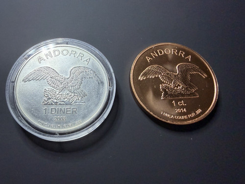 Andorra eagle 1oz - andorra, feinsilber