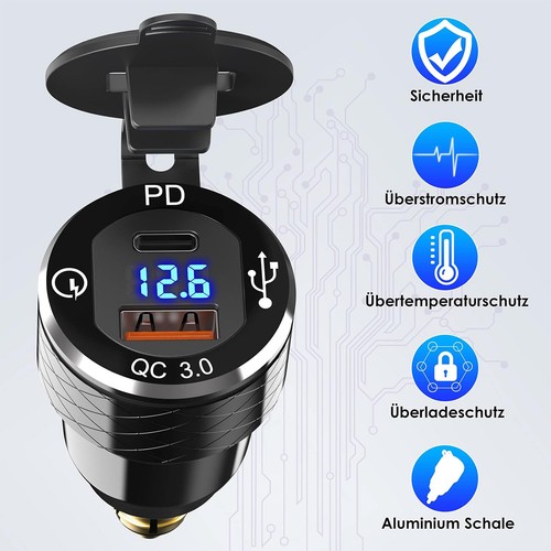 Usb 30w din hella - usb, pd