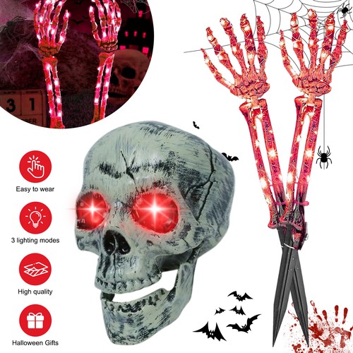 Halloween skelett deko - skelett,