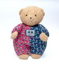 SIGIKID Bär Bärli Bearli rot blau 33 cm Frottee braun Stofftier