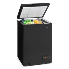 Gefriertruhe Gefrierschrank Tiefkühltruhe Top Loader Freistehend 100 L Schwarz 