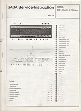 Saba studio iii stereo - saba, "