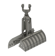 Grundräum Greifer beweglich