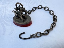 alter Silber Anhänger Jagd