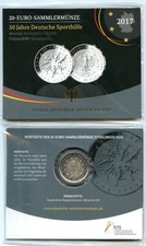 BRD 20 Euro 2017 D 50 Jahre