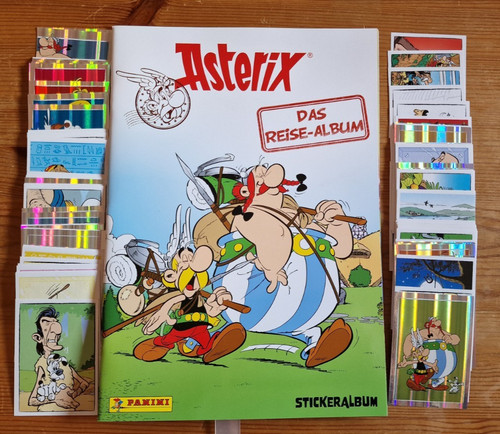 Asterix das reisealbum panini - asterix,