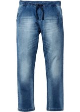 Herren Slim Fit Sweat-Jeans