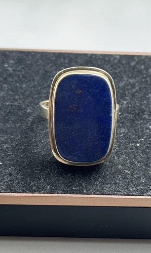585 gold ring lapislazuli - ring,