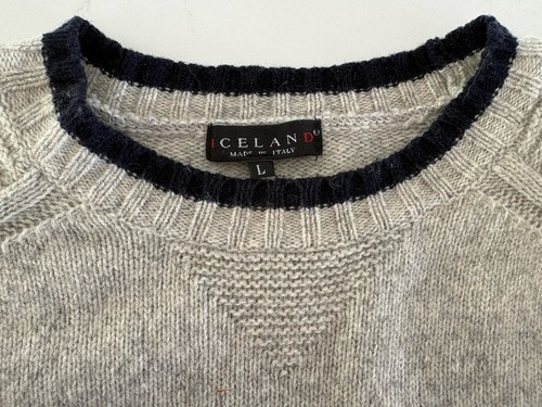 Iceland made italy wool - in,