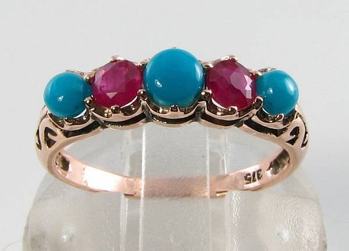 Ring karat roségold - ring,