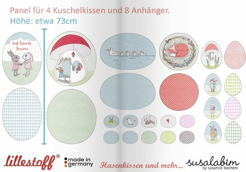 Hasenkissen biojersey - hasenkissen,